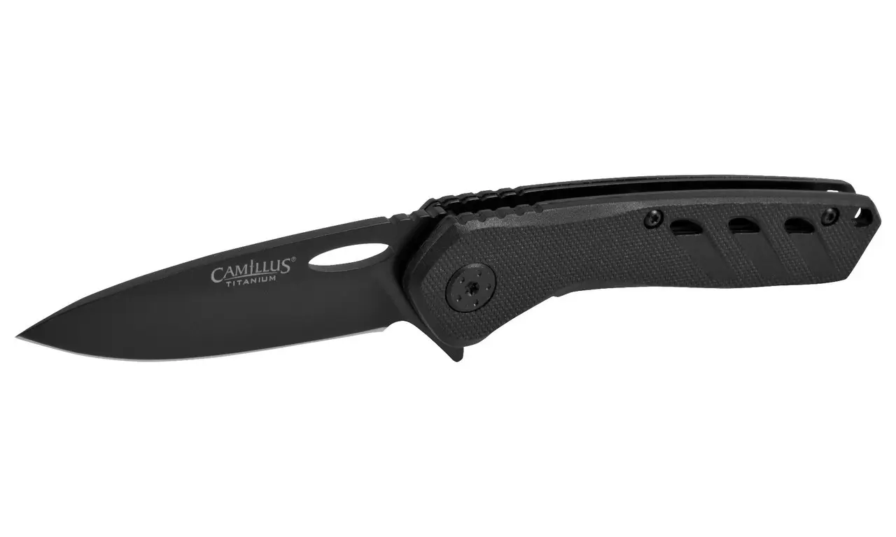 CAMILLUS Slot 6.75″ Folding Knife, Black